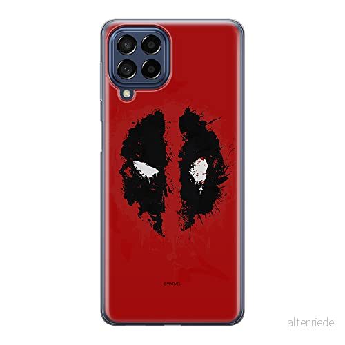 ERT GROUP mobiltelefonfodral för Samsung M53 5G originalt och officiellt licensierat Marvel mönster Deadpool 012 optimalt anpassad till formen på mobiltelefonen, fodral tillverkad av TPU plast 5905511381769