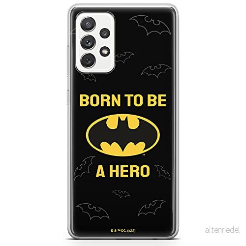 ERT GROUP mobiltelefonfodral för Samsung A73 5G originalt och officiellt licensierat DC mönster Batman 058 optimalt anpassad till formen på mobiltelefonen, fodral tillverkad av TPU plast 5905131539380
