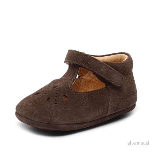 bisgaard Pojkar flickor Bloom First Walker Shoe, Dark Brown, 18 EU 5715243152175