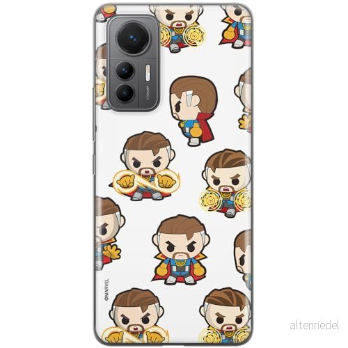 ERT GROUP mobiltelefonfodral för Xiaomi 12 LITE originalt och officiellt licensierat Marvel mönster Dr Strange 001 optimalt anpassad till formen på mobiltelefonen, fodral tillverkad av TPU plast 5905511509989