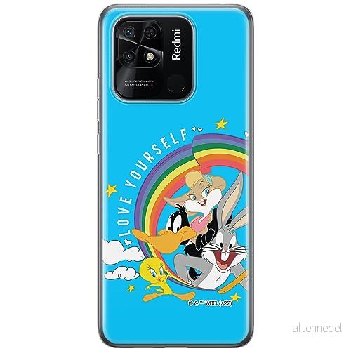ERT GROUP mobiltelefonfodral för Xiaomi REDMI 10C originalt och officiellt licensierat Looney Tunes mönster 016 optimalt anpassad till formen på mobiltelefonen, fodral tillverkad av TPU plast 5905511997717