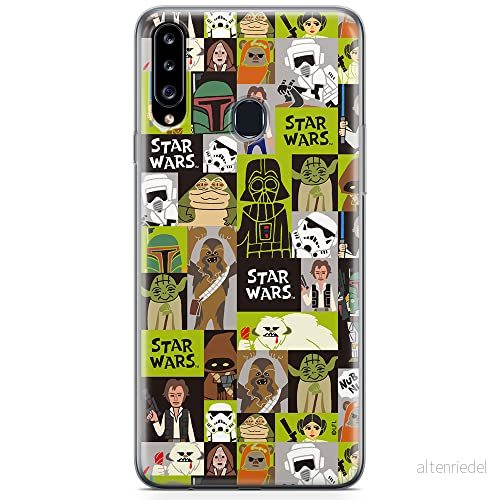 ERT GROUP mobiltelefonfodral för Samsung A20S originalt och officiellt licensierat Star Wars mönster 033 optimalt anpassad till formen på mobiltelefonen, fodral tillverkad av TPU plast 5904805440625