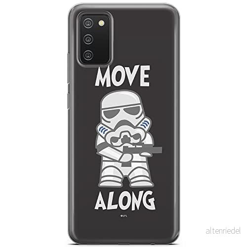 ERT GROUP mobiltelefonfodral för Samsung A02S originalt och officiellt licensierat Star Wars mönster Stormtrooper 002 optimalt anpassad till formen på mobiltelefonen, fodral tillverkad av TPU plast 5903040233139