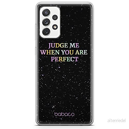 ERT GROUP mobiltelefonfodral för Samsung A33 5G originalt och officiellt licensierat Babaco mönster Judge me 002 optimalt anpassad till formen på mobiltelefonen, fodral tillverkad av TPU plast 5904805349713