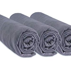 3 spännlakan Jersey bomull 60 x 120 grå 3700785603683 3 spännlakan Jersey bomull 60 x 120 grå 3700785603683