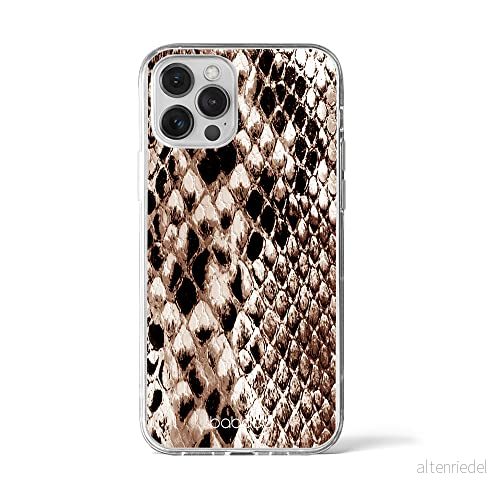 ERT GROUP mobiltelefonfodral för Apple Iphone 12 PRO MAX originalt och officiellt licensierat Babaco mönster Animals 005 Vit anpassad till formen på mobiltelefonen, fodral tillverkad av TPU plast 5903537990477