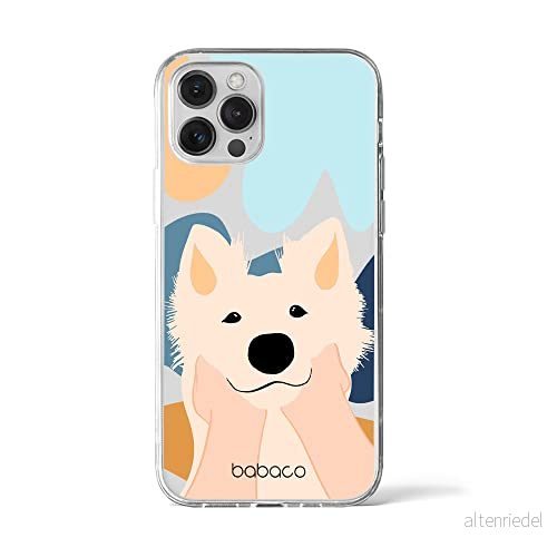 ERT GROUP mobiltelefonfodral för Iphone 12 PRO MAX originalt och officiellt licensierat Babaco mönster Dogs 009 optimalt anpassad till formen på mobiltelefonen, gedeeltelijk transparant 5905131040930