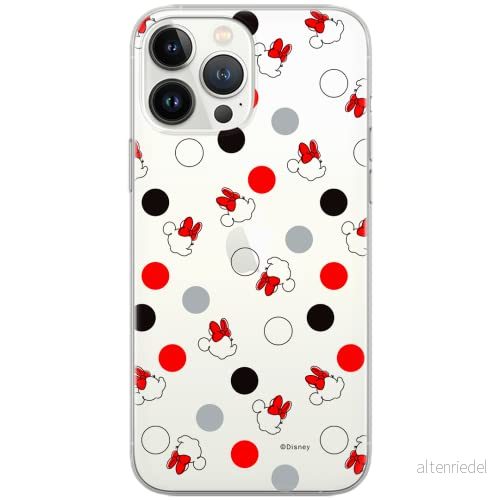 ERT GROUP mobiltelefonfodral för Samsung F62 / M62 originalt och officiellt licensierat Disney mönster Minnie 004 optimalt anpassad till formen på mobiltelefonen, gedeeltelijk transparant 5904805525292