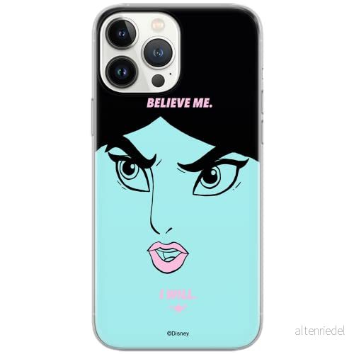 ERT GROUP mobiltelefonfodral för Iphone 13 PRO originalt och officiellt licensierat Disney mönster Jasmine 004 Vit optimalt anpassad till formen på mobiltelefonen, fodral tillverkad av TPU plast 5903932875706