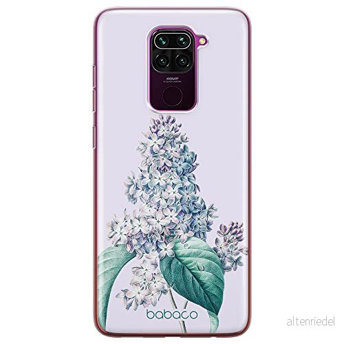 ERT GROUP mobiltelefonfodral för Xiaomi REDMI NOTE 9 originalt och officiellt licensierat Babaco mönster Flowers 024 optimalt anpassad till formen på mobiltelefonen, fodral tillverkad av TPU plast 5905131252678