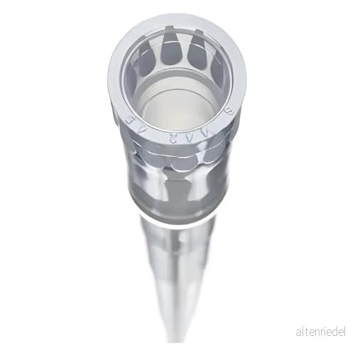 Eppendorf epT.I.P.S. Kvalitativ pipettspets, återanvändbar låda, mörkgrå, examen, 0,110 µl, 34 mm längd, 96 stycken 4058072172725