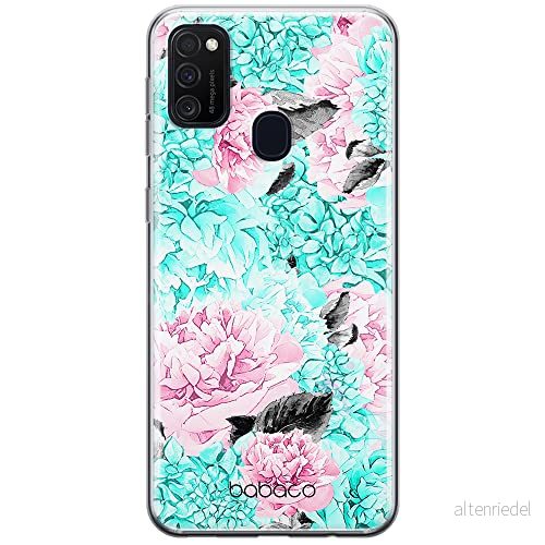 ERT GROUP mobiltelefonfodral för Samsung M21 originalt och officiellt licensierat Babaco mönster Flowers 003 optimalt anpassad till formen på mobiltelefonen, fodral tillverkad av TPU plast 5904805379550