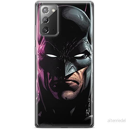 ERT GROUP mobiltelefonfodral för Samsung GALAXY NOTE 20 originalt och officiellt licensierat DC mönster Batman 070 optimalt anpassad till formen på mobiltelefonen, fodral tillverkad av TPU plast 5905131527646