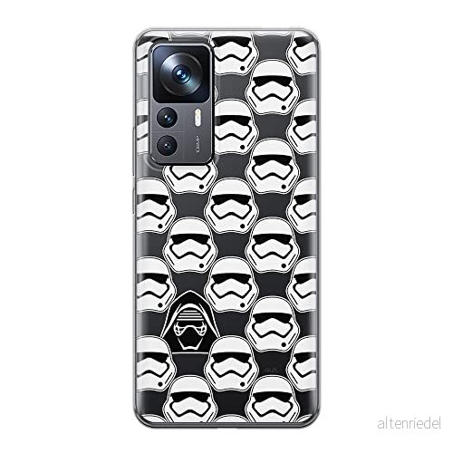ERT GROUP mobiltelefonfodral för Xiaomi 12T/12T pro/K50 Ultra originalt och officiellt licensierat Star Wars mönster 020 optimalt anpassad till formen på mobiltelefonen, gedeeltelijk transparant 5905511580735