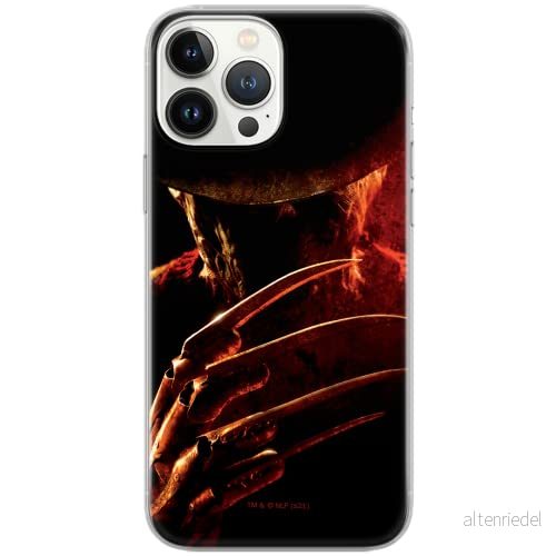 ERT GROUP mobiltelefonfodral för Iphone 13 PRO MAX originalt och officiellt licensierat Horror mönster Nightmare of Elm Street 005, fodral tillverkad av TPU plast 5905511081355