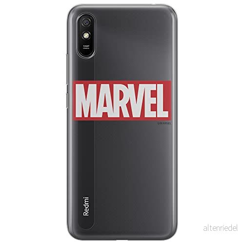 ERT GROUP mobiltelefonfodral för Xiaomi REDMI 9A originalt och officiellt licensierat Marvel mönster 006 optimalt anpassad till formen på mobiltelefonen, gedeeltelijk transparant 5903040308660