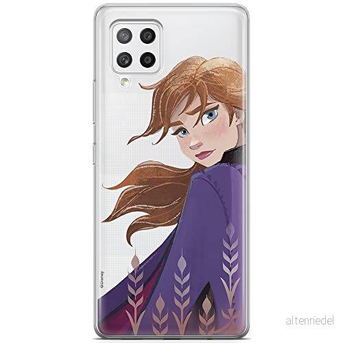 ERT GROUP mobiltelefonfodral för Samsung A42 5G originalt och officiellt licensierat Disney mönster Anna 002 optimalt anpassad till formen på mobiltelefonen, gedeeltelijk transparant 5903040241691