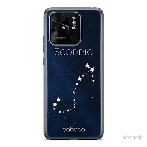 ERT GROUP mobiltelefonfodral för Xiaomi REDMI 10C originalt och officiellt licensierat Babaco mönster Zodiac Constellation 008 anpassad till formen på mobiltelefonen, fodral tillverkad av TPU plast 5905511542696