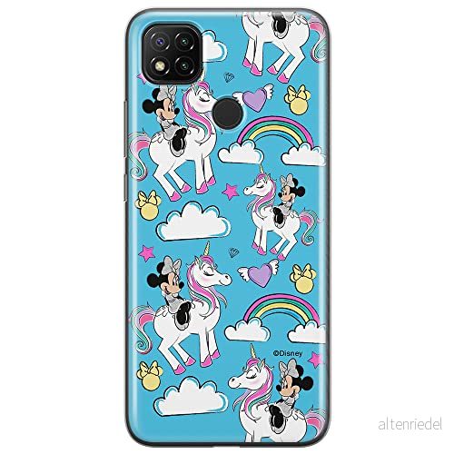 ERT GROUP mobiltelefonfodral för Xiaomi REDMI 9C originalt och officiellt licensierat Disney mönster Minnie 037 optimalt anpassad till formen på mobiltelefonen, fodral tillverkad av TPU plast 5903040276617