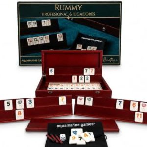 Aquamarine Games Rommé Professionell, 7 år till 99 años, 6 spelare (compudid CP009) 8432026201536 Aquamarine Games Rommé Professionell, 7 år till 99 años, 6 spelare (compudid CP009) 8432026201536