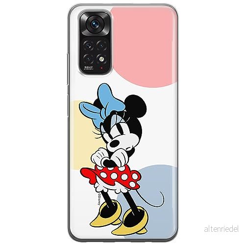 ERT GROUP mobiltelefonfodral för Xiaomi REDMI NOTE 11 4G/ 11S 4G originalt och officiellt licensierat Disney mönster Minnie 078 anpassad till formen på mobiltelefonen, fodral tillverkad av TPU plast 5905795030551