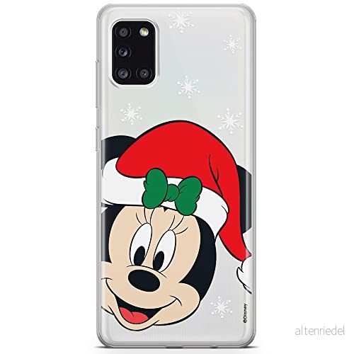 ERT GROUP mobiltelefonfodral för Samsung A31 originalt och officiellt licensierat Disney mönster Minnie 060 optimalt anpassad till formen på mobiltelefonen, gedeeltelijk transparant 5903932043259