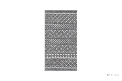 andiamo matta layton för vardagsrum matsal sovrum lättskött slitstark klassisk design 80 x 150 cm grå 4002398075154
