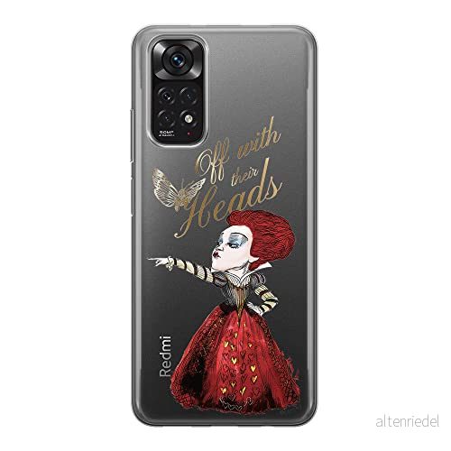 ERT GROUP mobiltelefonfodral för Xiaomi REDMI NOTE 11S 4G / 11 originalt och officiellt licensierat Disney mönster Alice & Friends 002, gedeeltelijk transparant 5905511556068