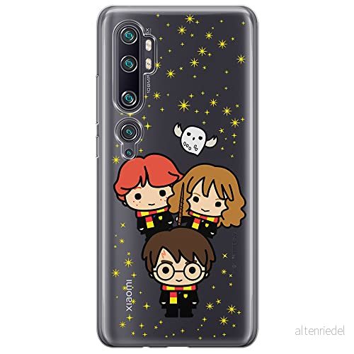 ERT GROUP mobiltelefonfodral för Xiaomi MI NOTE 10 / PRO originalt och officiellt licensierat Harry Potter mönster 239 anpassad till formen på mobiltelefonen, gedeeltelijk transparant 5905131622242