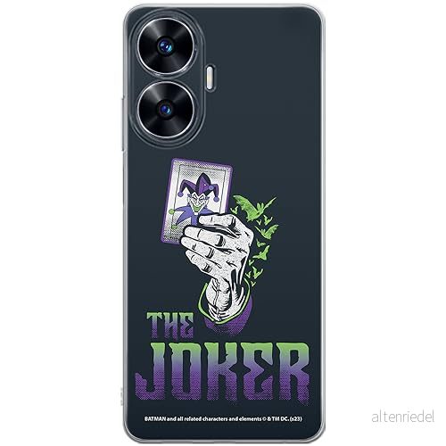 ERT GROUP mobiltelefonfodral för Realme C55 originalt och officiellt licensierat DC mönster Joker 030 optimalt anpassad till formen på mobiltelefonen, fodral tillverkad av TPU plast 5905795054991