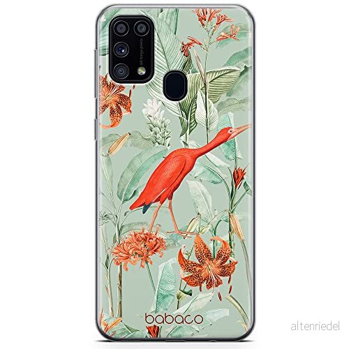 ERT GROUP mobiltelefonfodral för Samsung M31 originalt och officiellt licensierat Babaco mönster Flowers 049 optimalt anpassad till formen på mobiltelefonen, fodral tillverkad av TPU plast 5905131345059