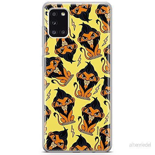 ERT GROUP mobiltelefonfodral för Samsung A31 originalt och officiellt licensierat Disney mönster Scar 002 optimalt anpassad till formen på mobiltelefonen, fodral tillverkad av TPU plast 5905131444882