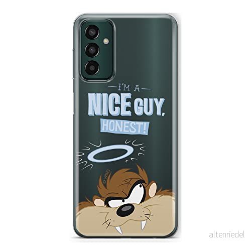 ERT GROUP mobiltelefonfodral för Samsung M13 4G originalt och officiellt licensierat Looney Tunes mönster Tasmanian 003 optimalt anpassad till formen på mobiltelefonen, gedeeltelijk transparant 5905511324001