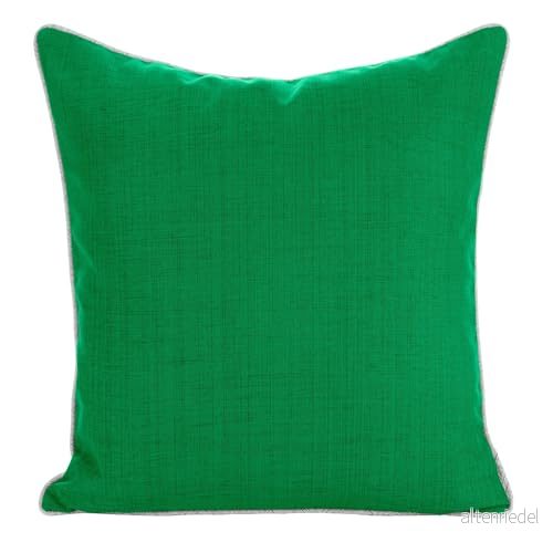 Eurofirany Garden Outdoor örngott 1 st. Örngott, vattentätt terrasser kuddfodral, soffkudde vattentät, dekorativ kudde för trädgård vattenavvisande, 45 x cm, grön 3 5903571608482
