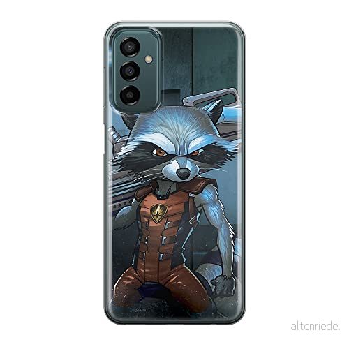ERT GROUP mobiltelefonfodral för Samsung M13 4G/M23 5G/F23 originalt och officiellt licensierat Marvel mönster Rocket 001 anpassad till formen på mobiltelefonen, fodral tillverkad av TPU plast 5905511376147