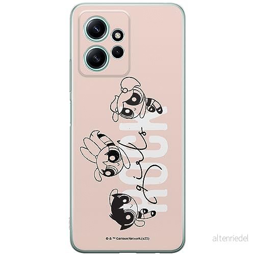 ERT GROUP mobiltelefonfodral för Xiaomi REDMI NOTE 12 4G originalt och officiellt licensierat The Powerpuff Girls mönster 039 anpassad till formen på mobiltelefonen, fodral tillverkad av TPU plast 5905511983420