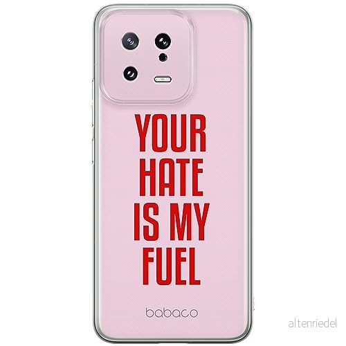 ERT GROUP mobiltelefonfodral för Xiaomi 13 originalt och officiellt licensierat Babaco mönster My fuel 003 optimalt anpassad till formen på mobiltelefonen, fodral tillverkad av TPU plast 5905511901585