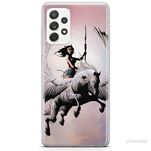 ERT GROUP mobiltelefonfodral för Samsung A73 5G originalt och officiellt licensierat DC mönster Wonder Woman 002 optimalt anpassad till formen på mobiltelefonen, fodral tillverkad av TPU plast 5904805522352