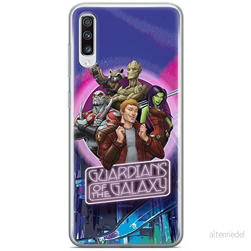 ERT GROUP mobiltelefonfodral för Samsung A70 originalt och officiellt licensierat Marvel mönster Guardians of the Galaxy 009 anpassad till formen på mobiltelefonen, fodral tillverkad av TPU plast 5902980414691