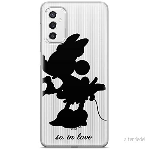 ERT GROUP mobiltelefonfodral för Samsung M52 5G originalt och officiellt licensierat Disney mönster Minnie 002 optimalt anpassad till formen på mobiltelefonen, gedeeltelijk transparant 5904805495427