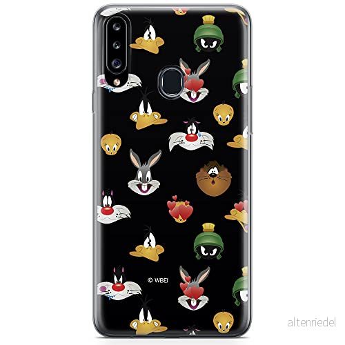 ERT GROUP mobiltelefonfodral för Samsung A20S originalt och officiellt licensierat Looney Tunes mönster 007 optimalt anpassad till formen på mobiltelefonen, fodral tillverkad av TPU plast 5904805438967