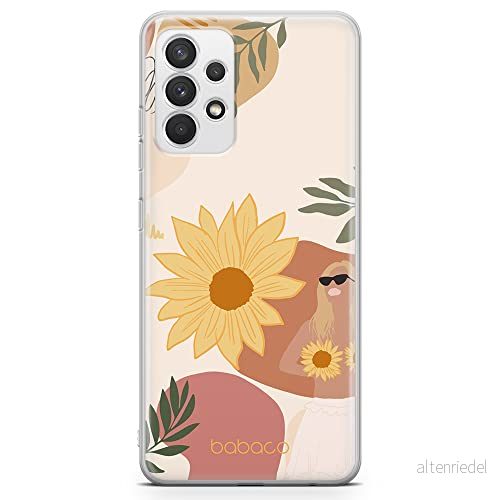 ERT GROUP mobiltelefonfodral för Samsung A32 4G LTE originalt och officiellt licensierat Babaco mönster Flowers 015 optimalt anpassad till formen på mobiltelefonen, fodral tillverkad av TPU plast 5903932620443