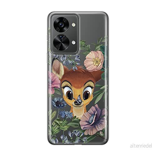 ERT GROUP mobiltelefonfodral för Oneplus NORD 2T 5G originalt och officiellt licensierat Disney mönster Bambi 011 optimalt anpassad till formen på mobiltelefonen, gedeeltelijk transparant 5905511264987