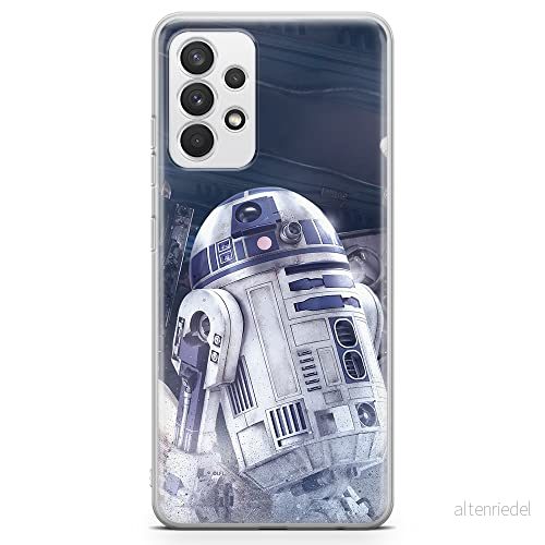 ERT GROUP mobiltelefonfodral för Samsung A32 4G LTE originalt och officiellt licensierat Star Wars mönster R2D2 001 optimalt anpassad till formen på mobiltelefonen, fodral tillverkad av TPU plast 5903040479551