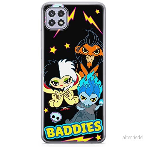 ERT GROUP mobiltelefonfodral för Samsung A22 5G originalt och officiellt licensierat Disney mönster Villains 004 optimalt anpassad till formen på mobiltelefonen, fodral tillverkad av TPU plast 5905131378170