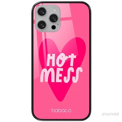 ERT GROUP mobiltelefonfodral för Apple Iphone 13 originalt och officiellt licensierat Babaco mönster Hot Mess 001 tillverkad av härdat glas, skyddsfodral 5904805871122