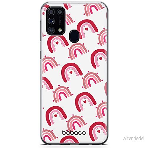 ERT GROUP mobiltelefonfodral för Samsung A31 originalt och officiellt licensierat Babaco mönster Rainbow 001 optimalt anpassad till formen på mobiltelefonen, gedeeltelijk transparant 5904805039744