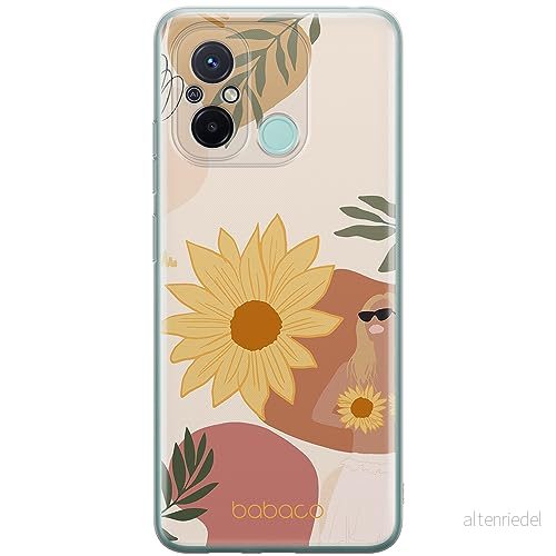ERT GROUP mobiltelefonfodral för Xiaomi REDMI 12C/ 11A originalt och officiellt licensierat Babaco mönster Flowers 015 anpassad till formen på mobiltelefonen, fodral tillverkad av TPU plast 5905511843373