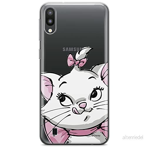 ERT GROUP mobiltelefonfodral för Samsung M10 originalt och officiellt licensierat Disney mönster Marie 001 optimalt anpassad till formen på mobiltelefonen, gedeeltelijk transparant 5904805459290