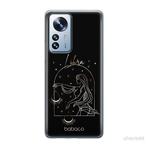 ERT GROUP mobiltelefonfodral för Xiaomi 12 / 12X originalt och officiellt licensierat Babaco mönster Zodiac Woman 007 optimalt anpassad till formen på mobiltelefonen, fodral tillverkad av TPU plast 5905511485740